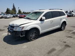 2015 Dodge Journey Sxt White vin: 3C4PDCBG4FT637287