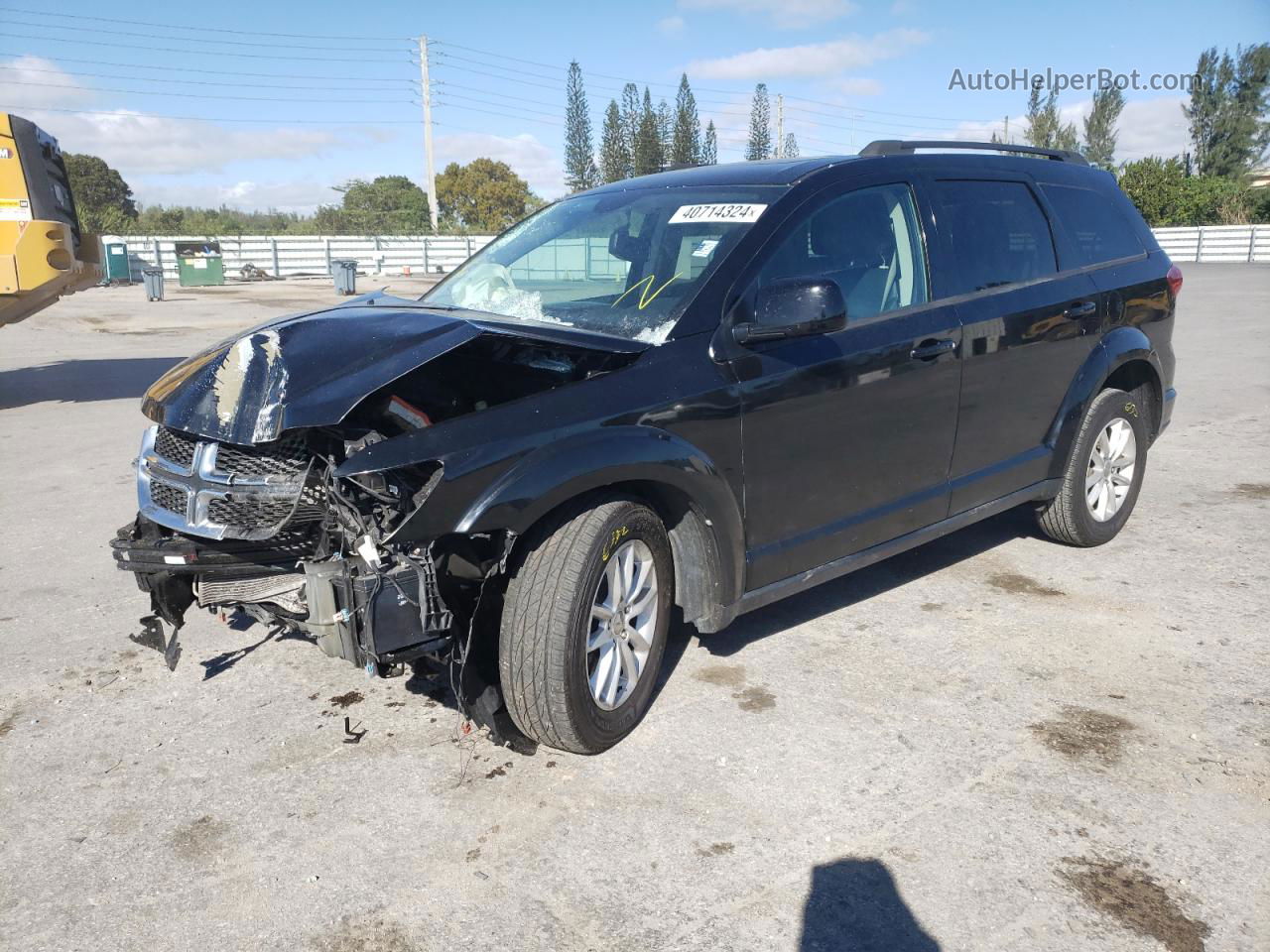 2015 Dodge Journey Sxt Black vin: 3C4PDCBG4FT714661