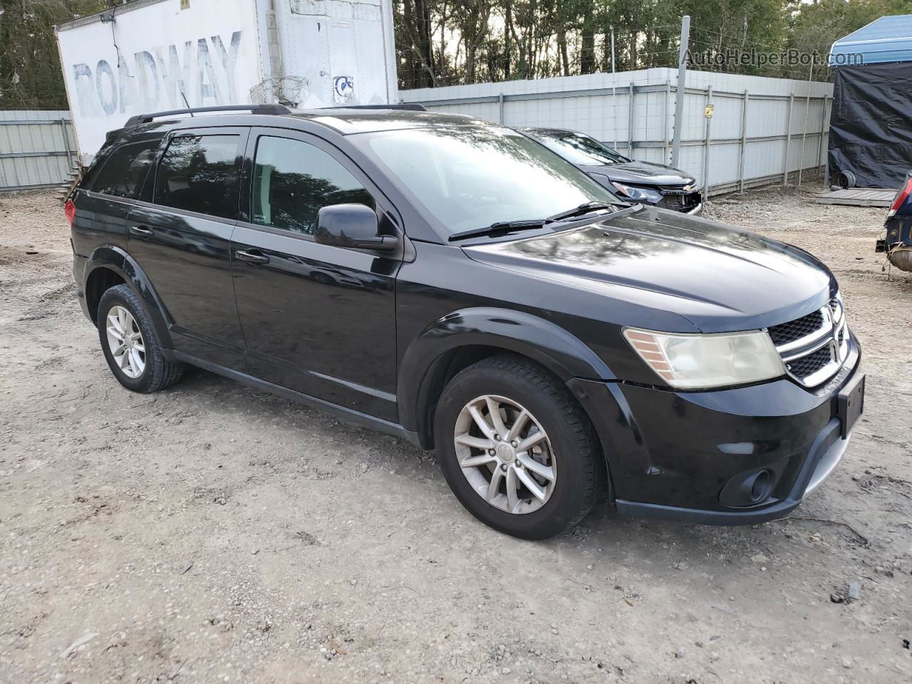 2015 Dodge Journey Sxt Черный vin: 3C4PDCBG4FT742637