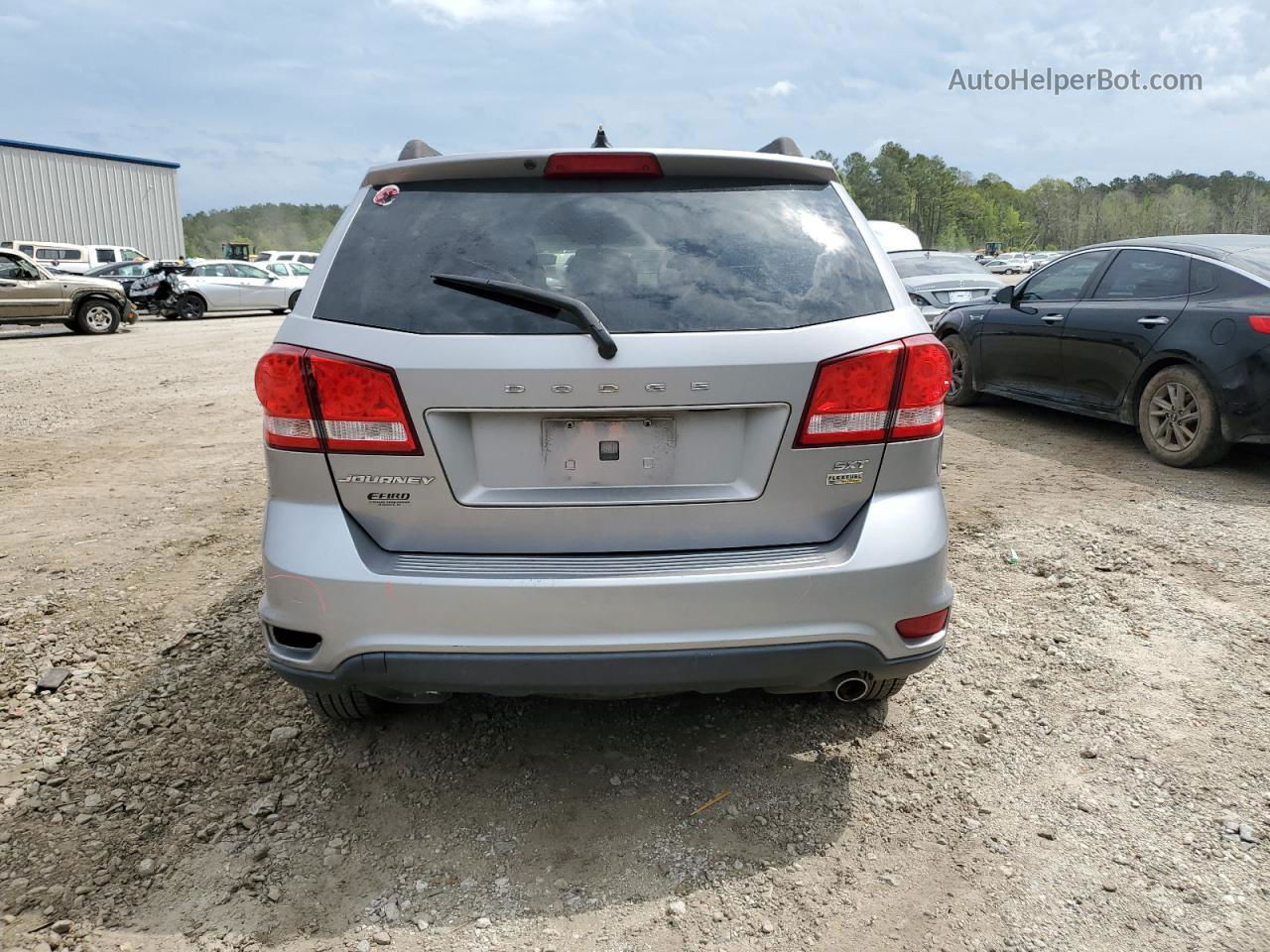 2016 Dodge Journey Sxt Silver vin: 3C4PDCBG4GT102347