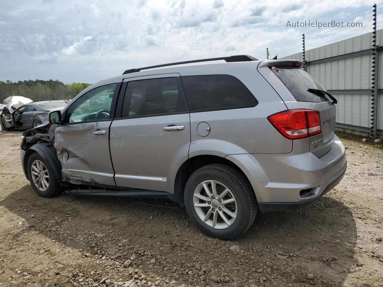 2016 Dodge Journey Sxt Silver vin: 3C4PDCBG4GT102347