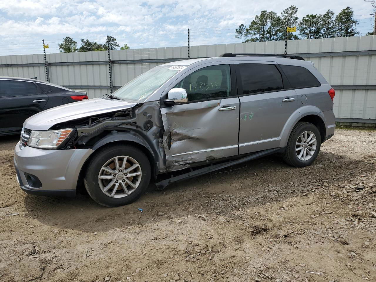 2016 Dodge Journey Sxt Silver vin: 3C4PDCBG4GT102347