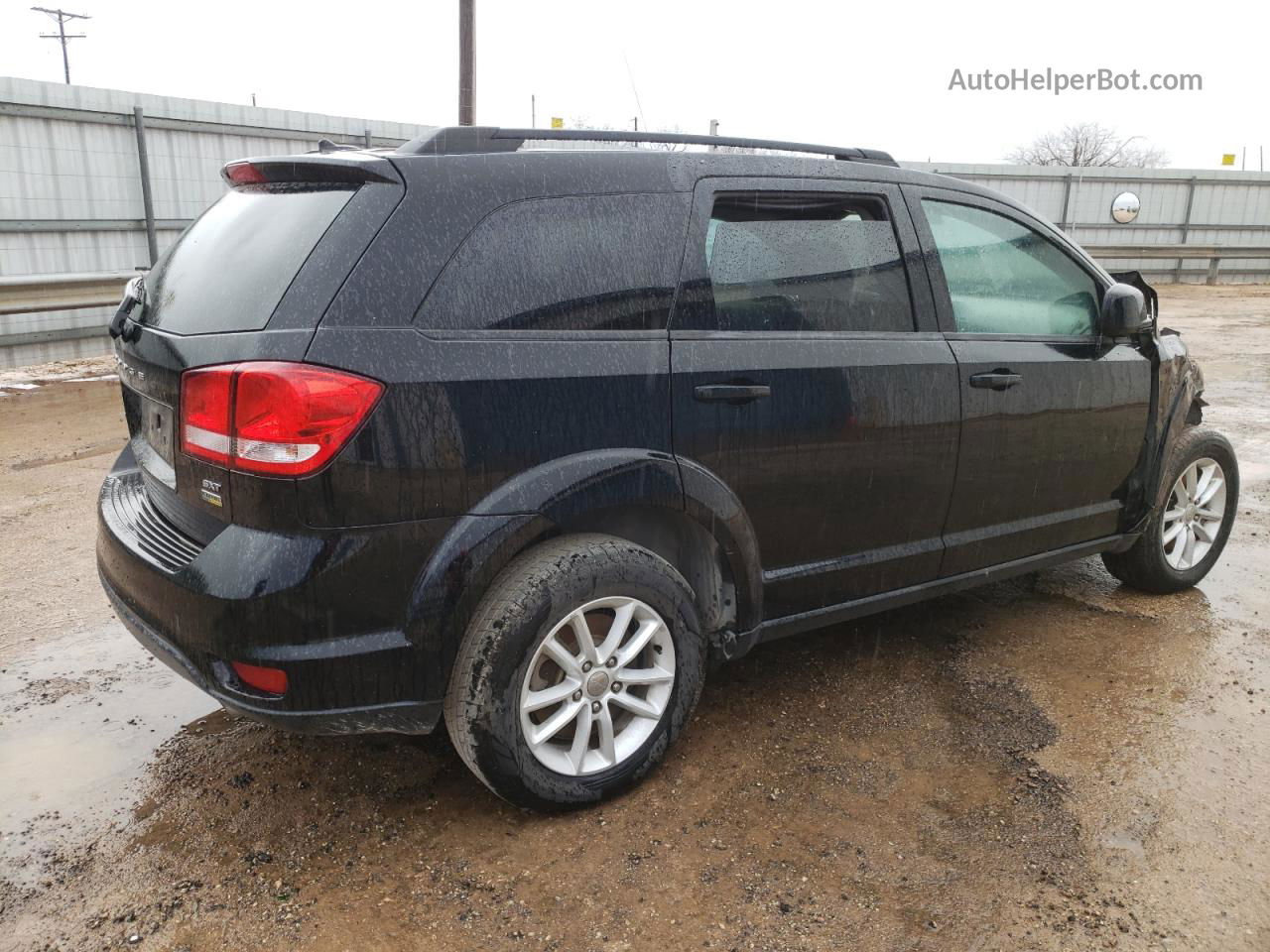 2016 Dodge Journey Sxt Black vin: 3C4PDCBG4GT175234