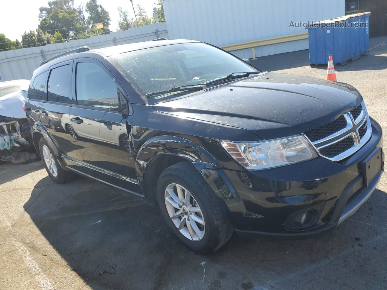 2017 Dodge Journey Sxt Черный vin: 3C4PDCBG4HT510672