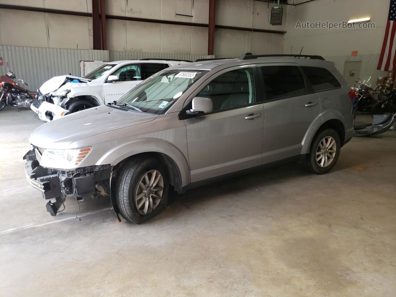 2017 Dodge Journey Sxt Silver vin: 3C4PDCBG4HT515466