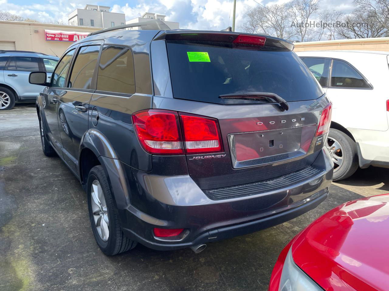 2017 Dodge Journey Sxt Gray vin: 3C4PDCBG4HT533952