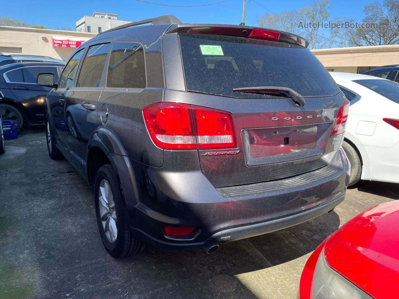 2017 Dodge Journey Sxt Gray vin: 3C4PDCBG4HT533952