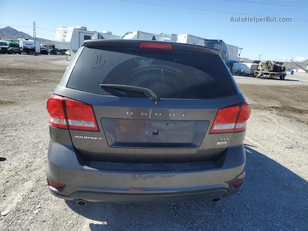 2017 Dodge Journey Sxt Gray vin: 3C4PDCBG4HT572413