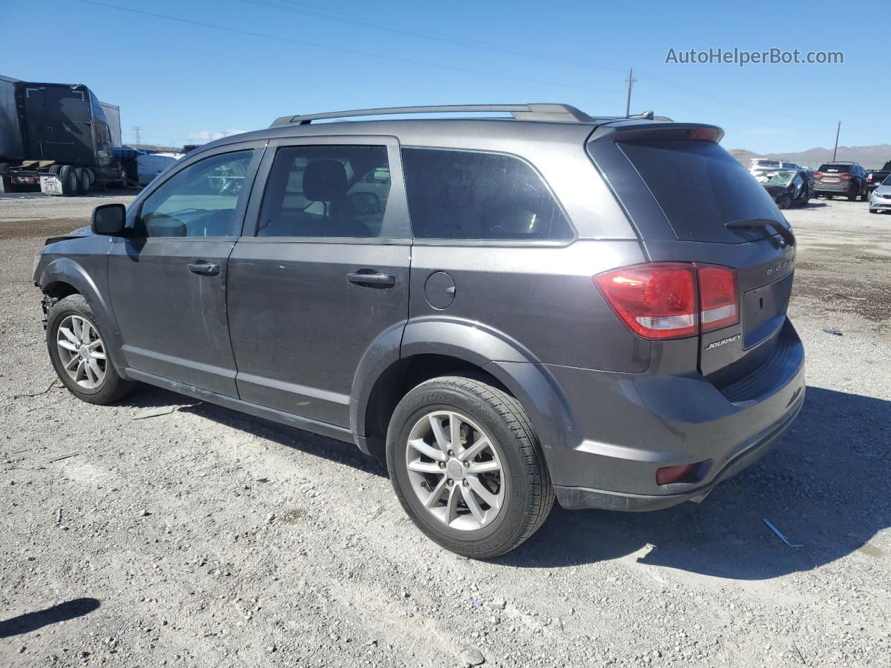 2017 Dodge Journey Sxt Серый vin: 3C4PDCBG4HT572413