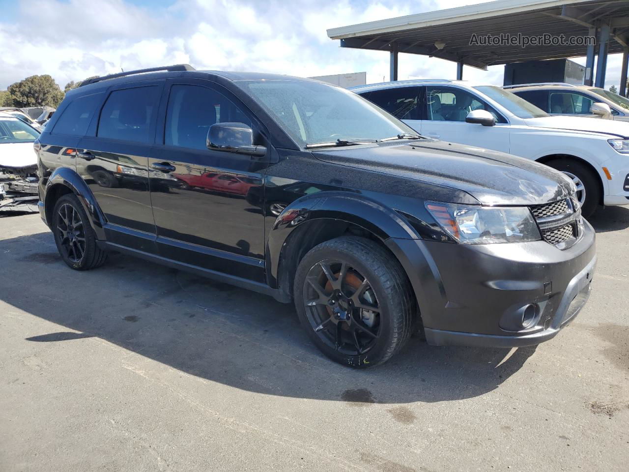 2017 Dodge Journey Sxt Черный vin: 3C4PDCBG4HT601733