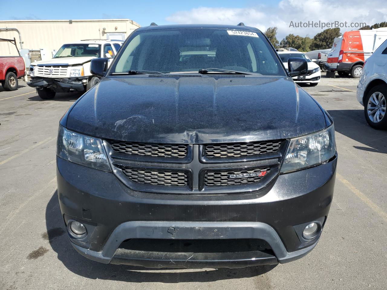 2017 Dodge Journey Sxt Черный vin: 3C4PDCBG4HT601733