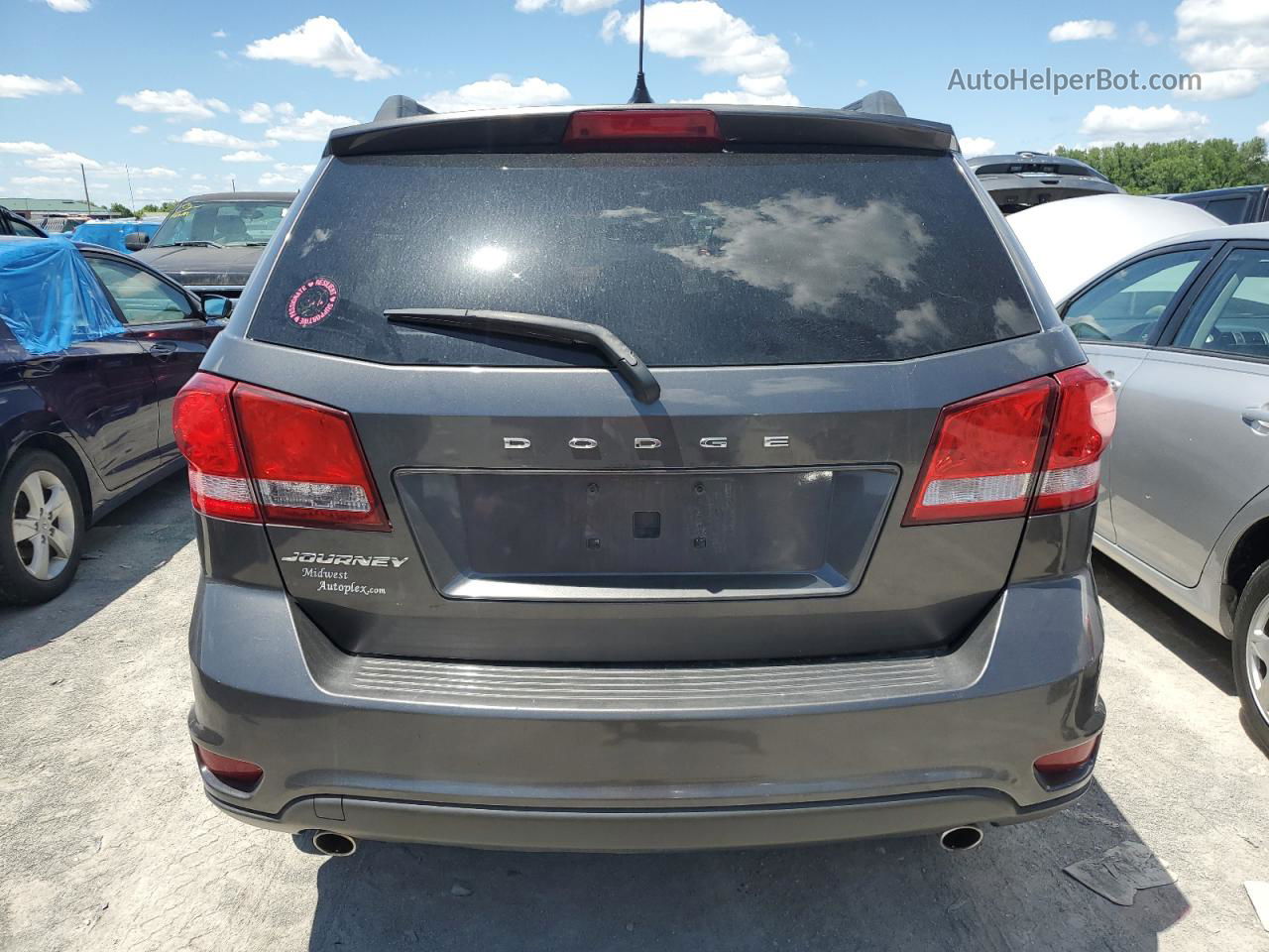 2014 Dodge Journey Sxt Charcoal vin: 3C4PDCBG5ET148413