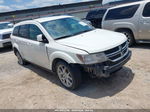 2014 Dodge Journey Sxt White vin: 3C4PDCBG5ET153000