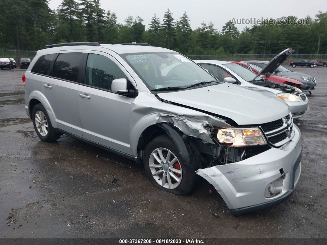 2014 Dodge Journey Sxt Silver vin: 3C4PDCBG5ET256515