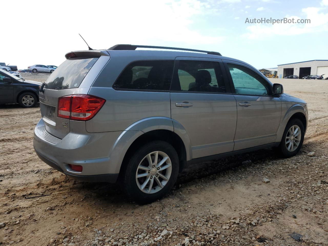 2015 Dodge Journey Sxt Серебряный vin: 3C4PDCBG5FT690855