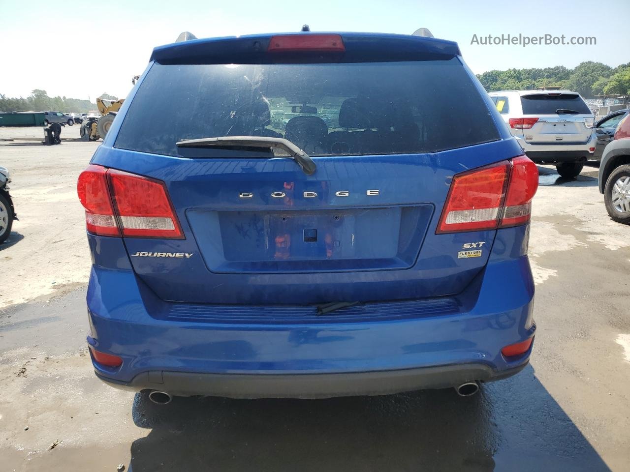 2015 Dodge Journey Sxt Blue vin: 3C4PDCBG5FT690886