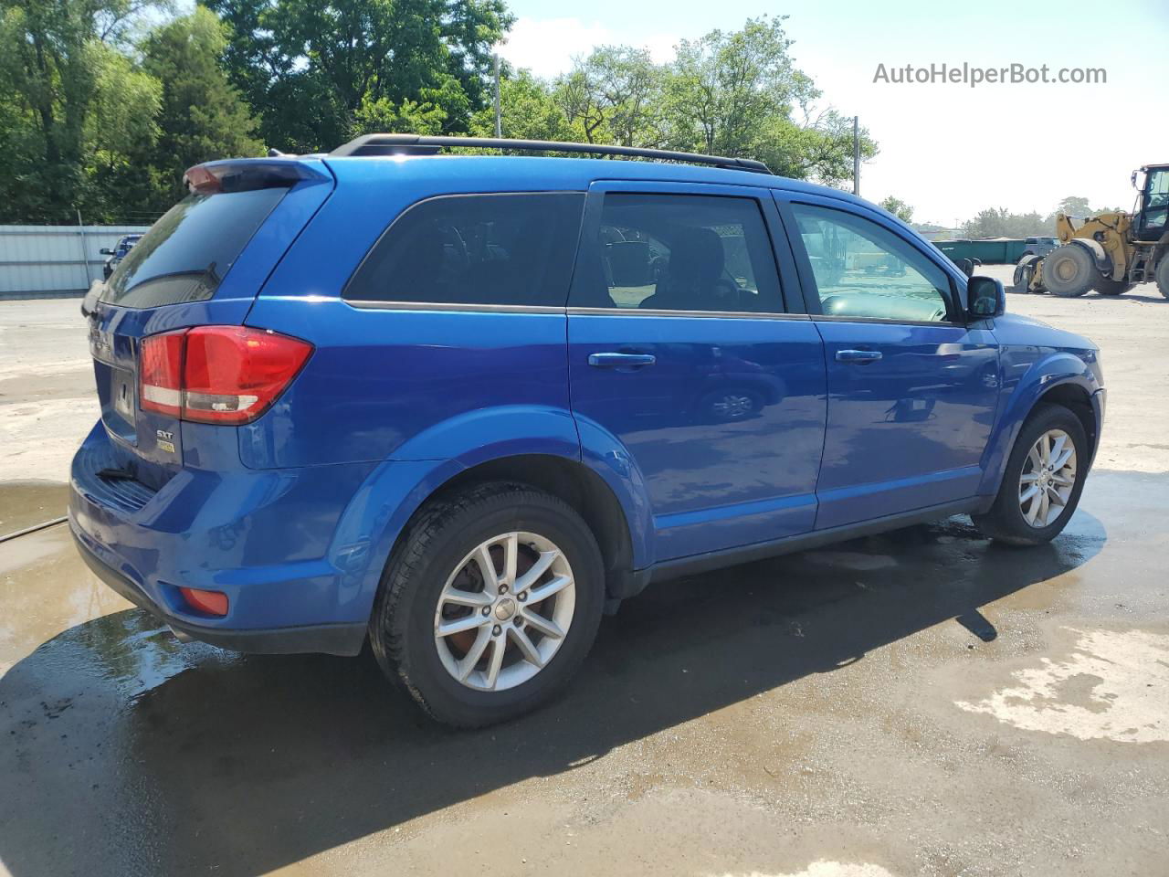 2015 Dodge Journey Sxt Blue vin: 3C4PDCBG5FT690886