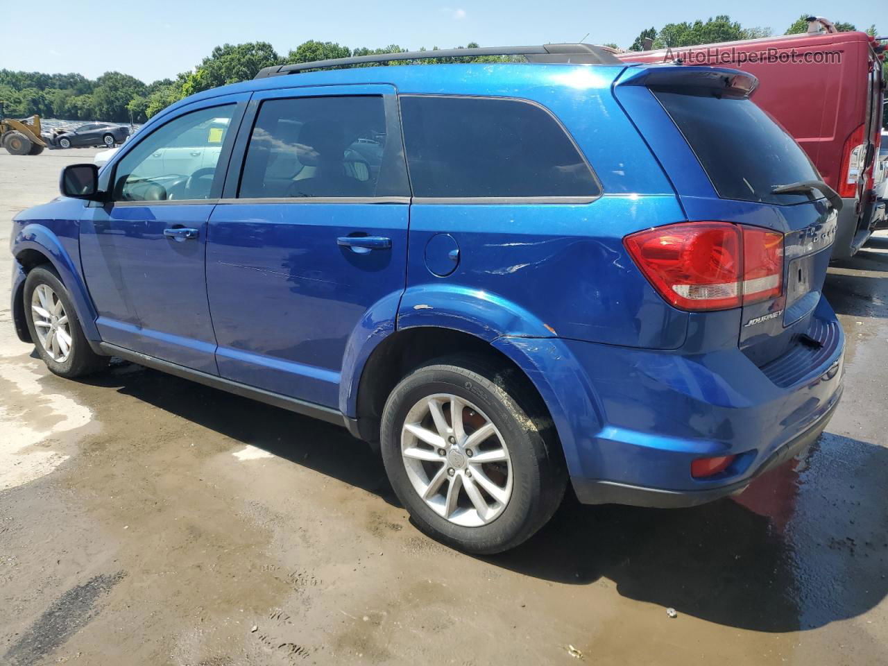 2015 Dodge Journey Sxt Blue vin: 3C4PDCBG5FT690886