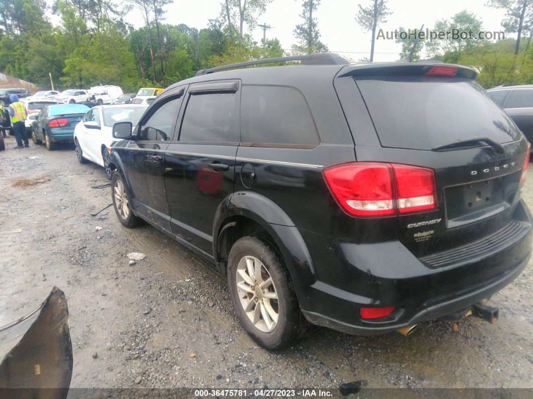 2016 Dodge Journey Sxt Black vin: 3C4PDCBG5GT135213