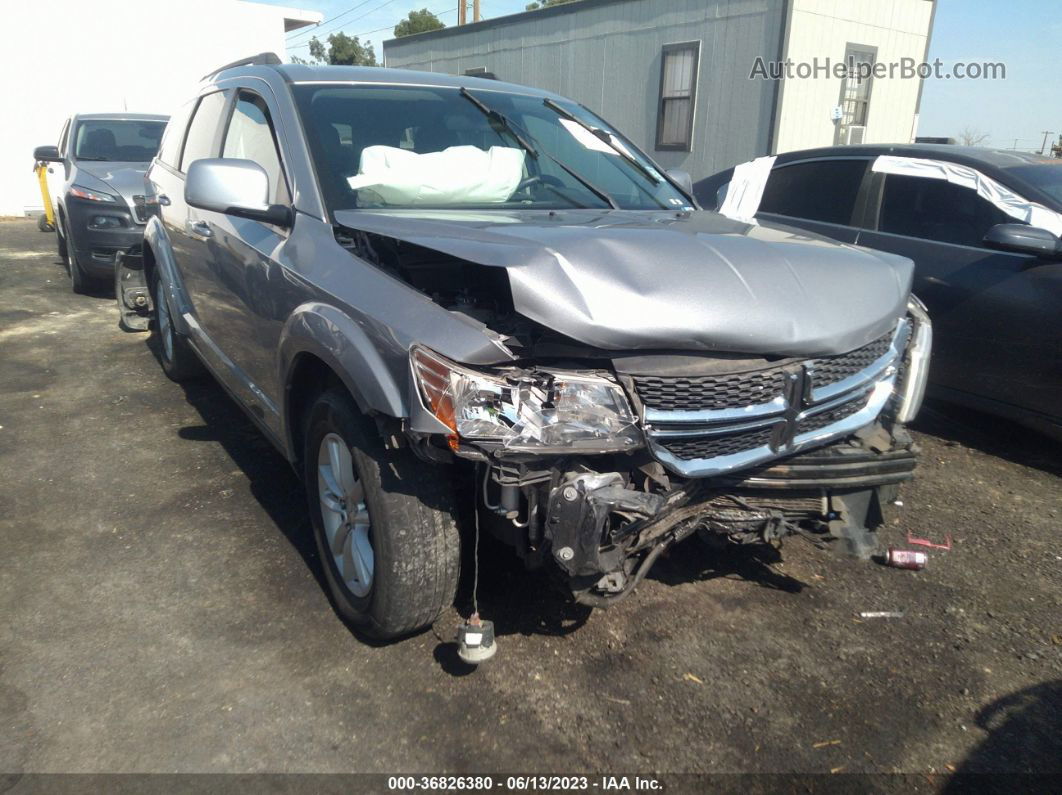 2016 Dodge Journey Sxt Silver vin: 3C4PDCBG5GT181026