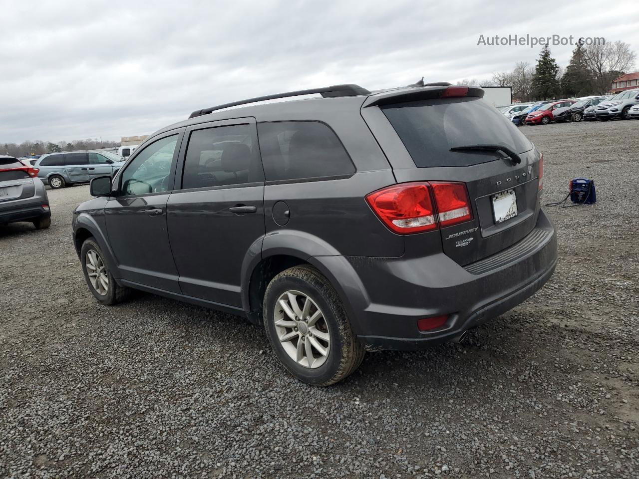 2017 Dodge Journey Sxt Gray vin: 3C4PDCBG5HT515928