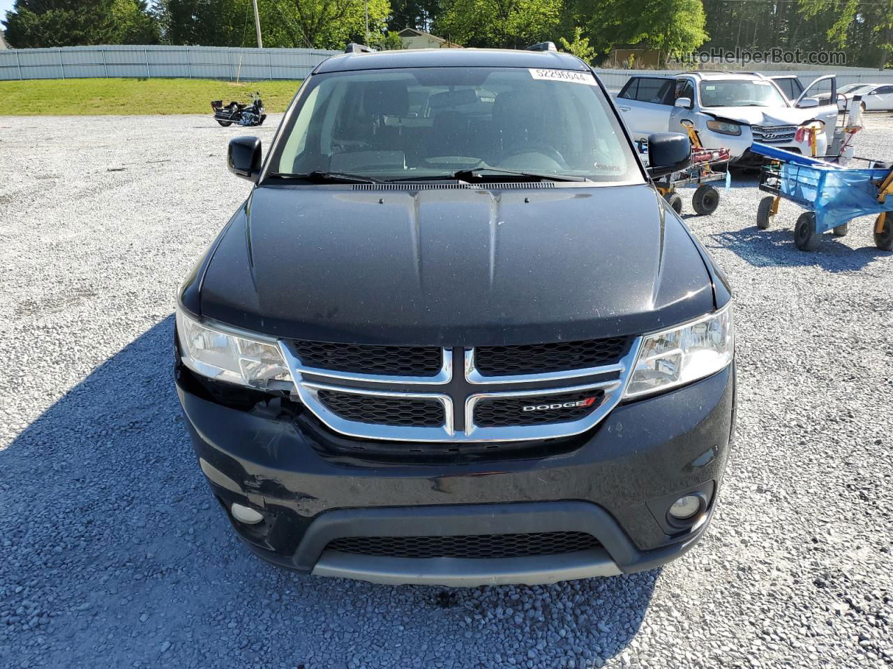 2017 Dodge Journey Sxt Черный vin: 3C4PDCBG5HT589365