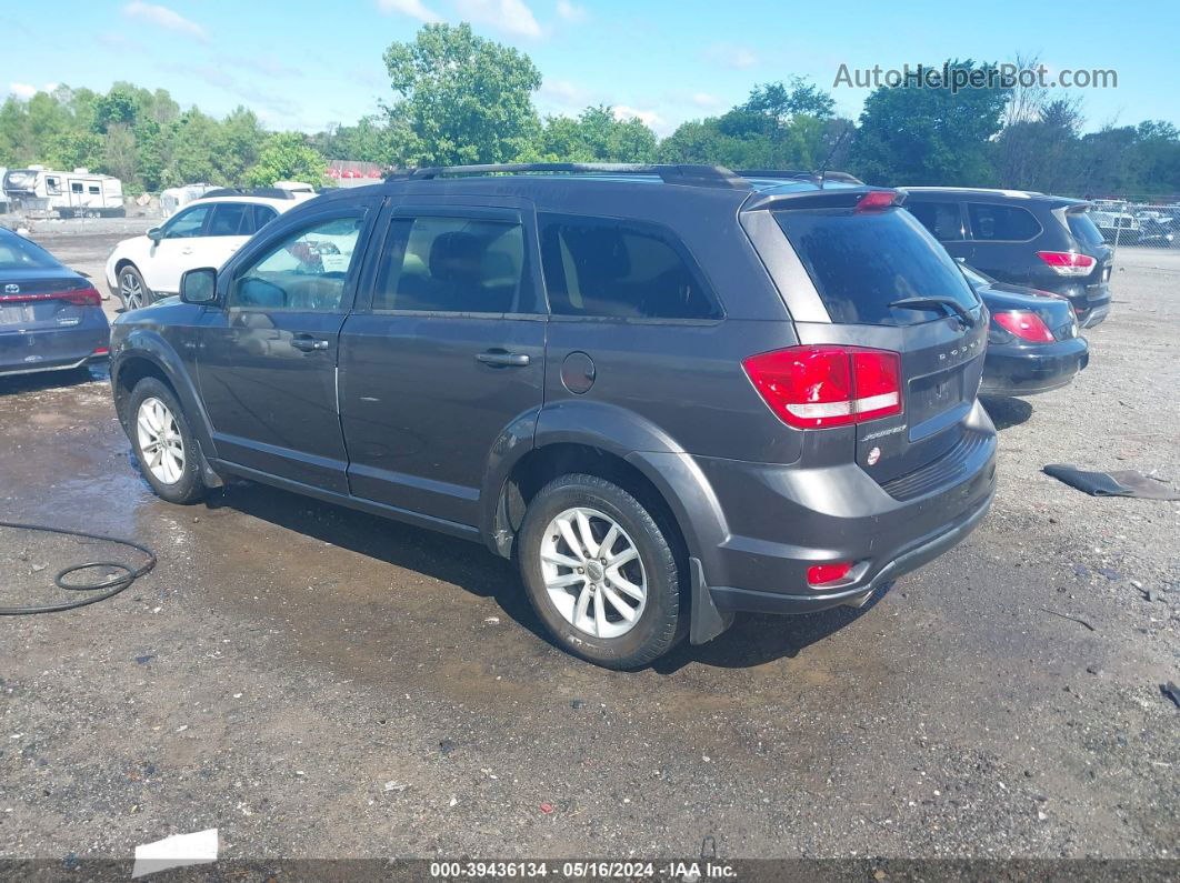 2017 Dodge Journey Sxt Gray vin: 3C4PDCBG5HT589818