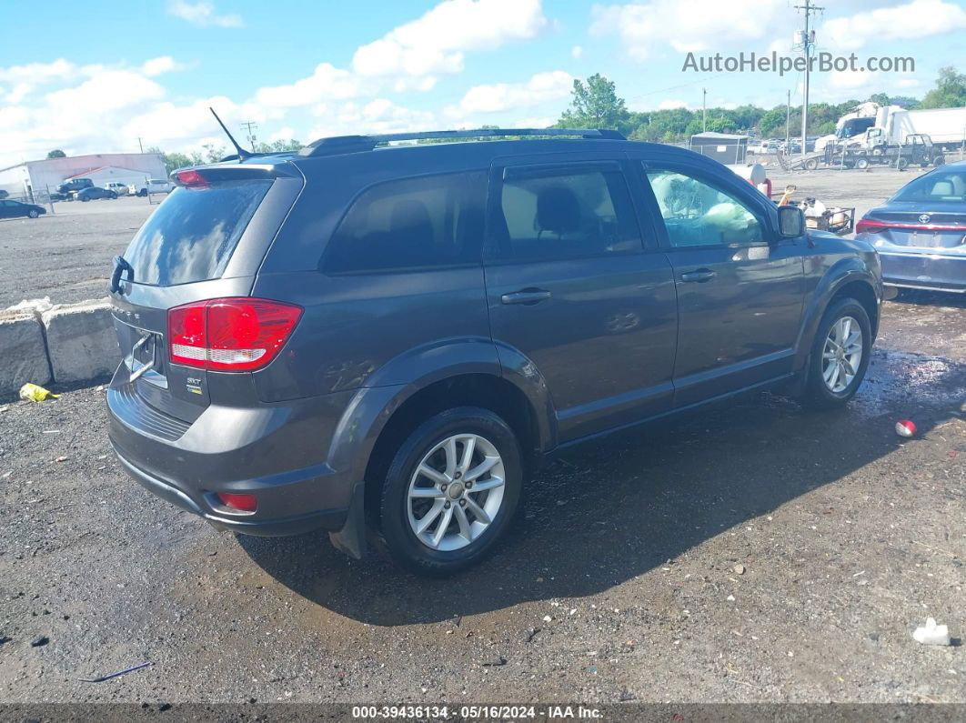 2017 Dodge Journey Sxt Gray vin: 3C4PDCBG5HT589818