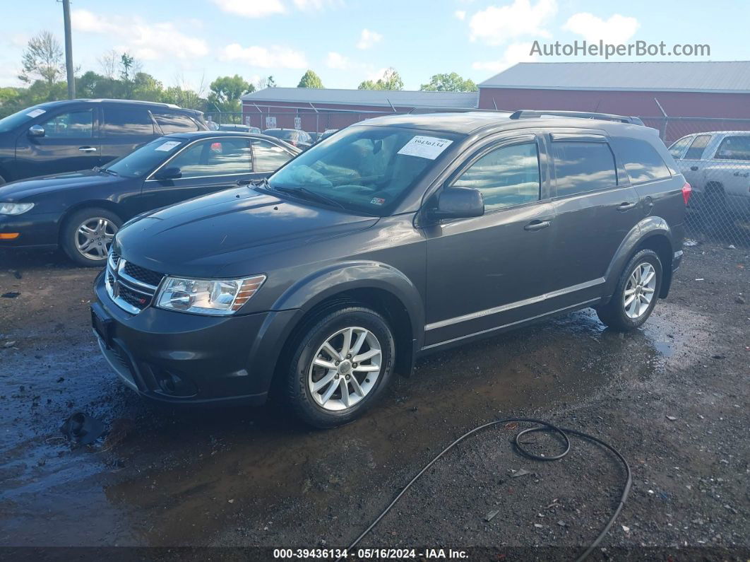 2017 Dodge Journey Sxt Gray vin: 3C4PDCBG5HT589818