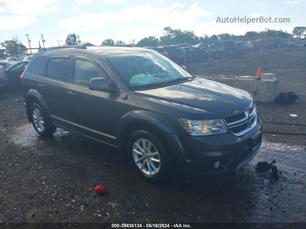 2017 Dodge Journey Sxt Gray vin: 3C4PDCBG5HT589818