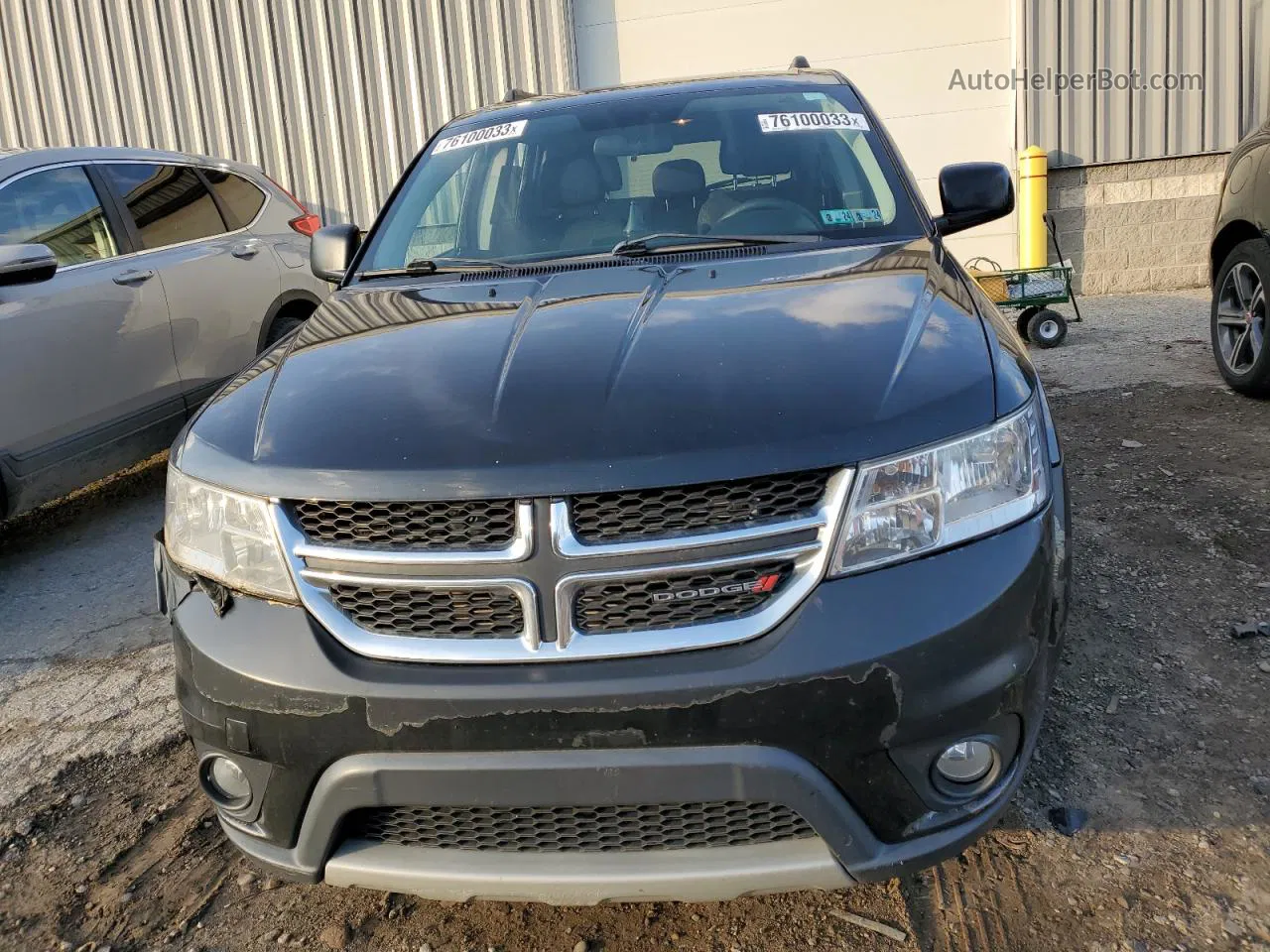 2014 Dodge Journey Sxt Black vin: 3C4PDCBG6ET211115