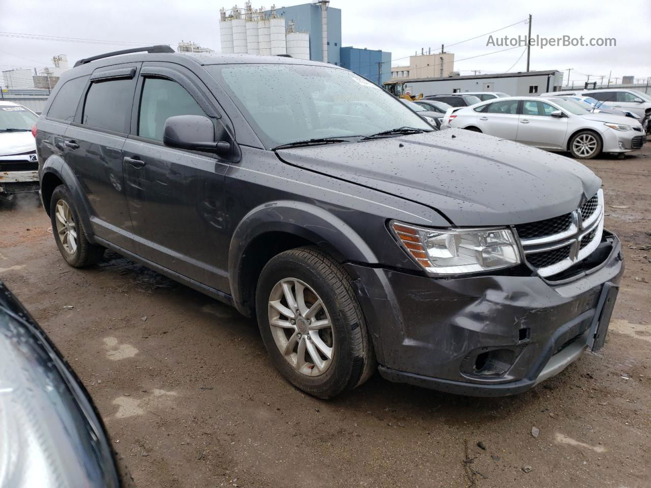 2014 Dodge Journey Sxt Серый vin: 3C4PDCBG6ET250559