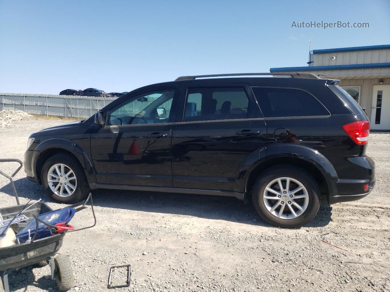 2014 Dodge Journey Sxt Black vin: 3C4PDCBG6ET250688