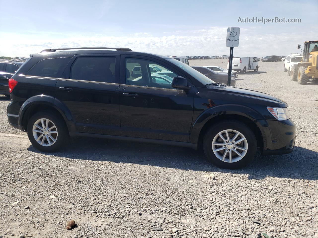 2014 Dodge Journey Sxt Black vin: 3C4PDCBG6ET250688