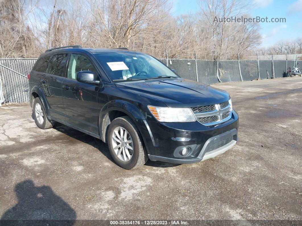 2014 Dodge Journey Sxt Черный vin: 3C4PDCBG6ET270360