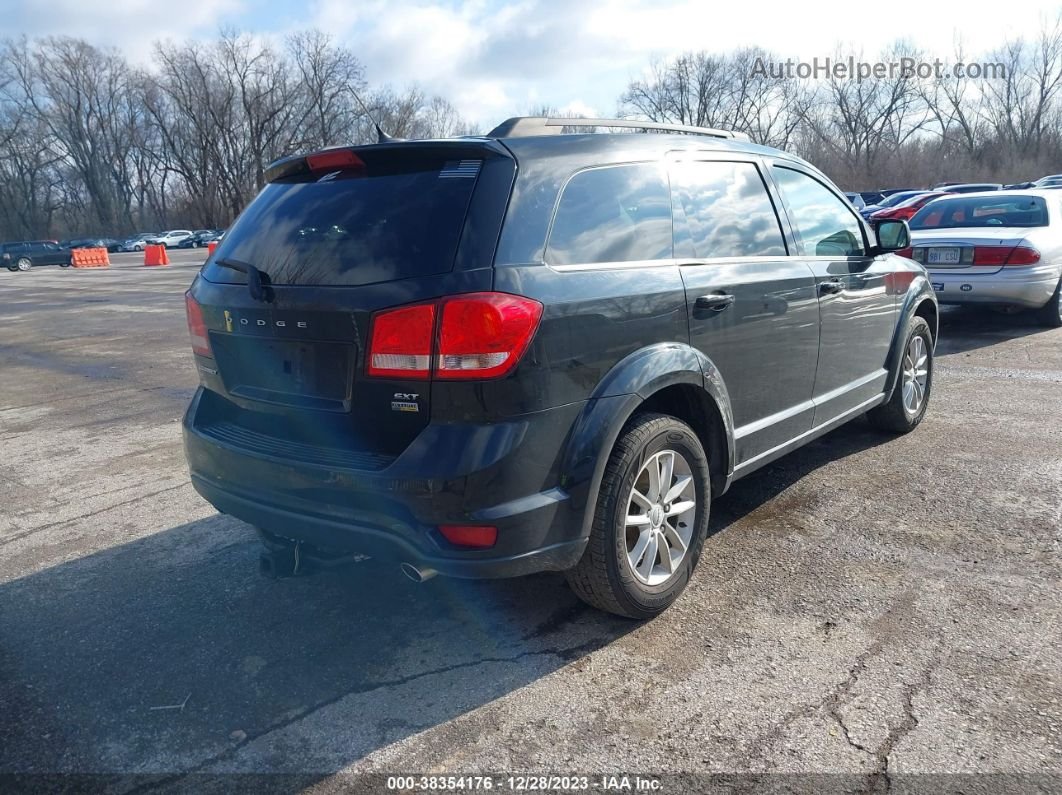 2014 Dodge Journey Sxt Черный vin: 3C4PDCBG6ET270360