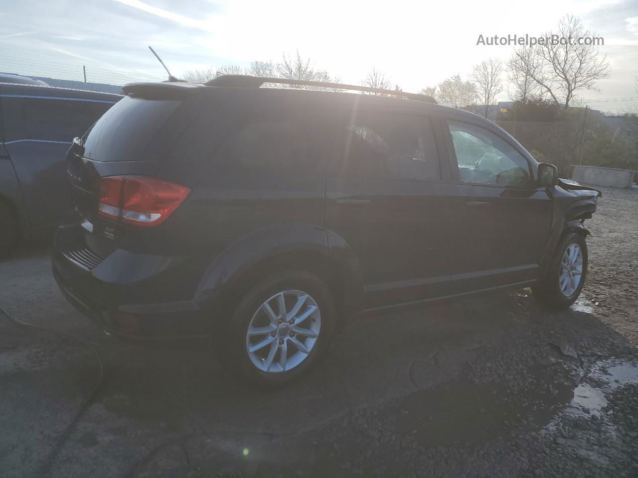 2014 Dodge Journey Sxt Синий vin: 3C4PDCBG6ET270617