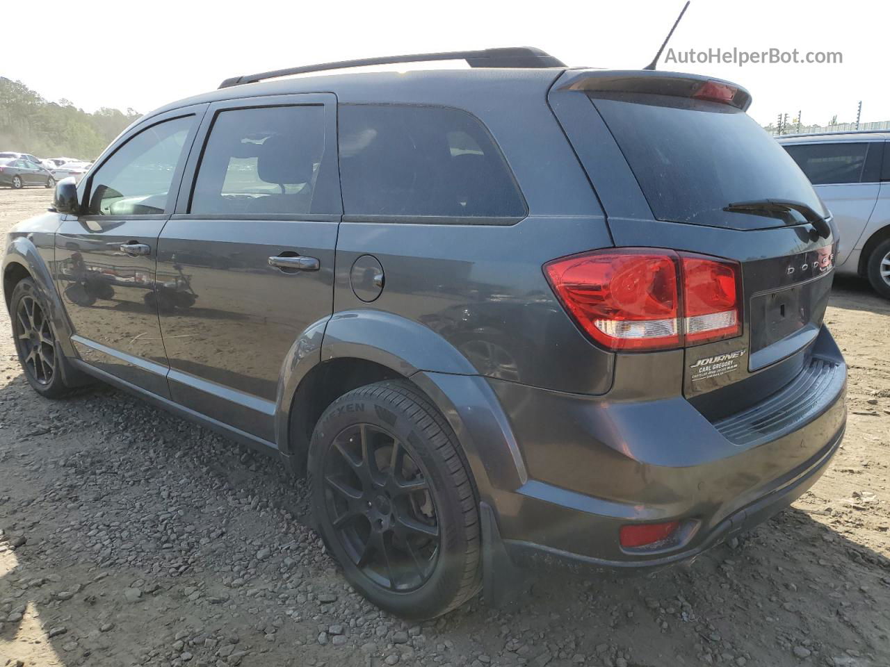 2014 Dodge Journey Sxt Gray vin: 3C4PDCBG6ET281715