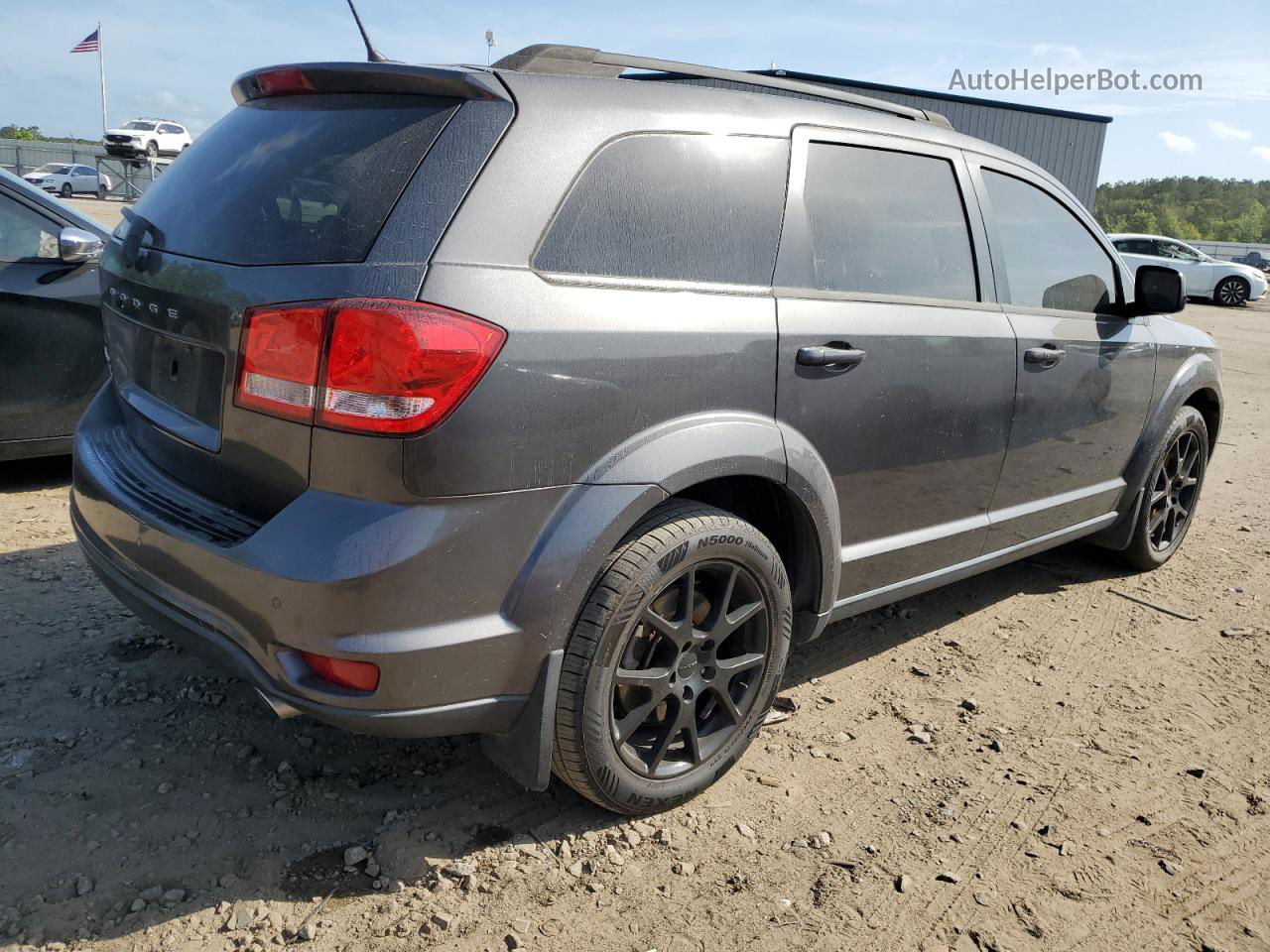 2014 Dodge Journey Sxt Серый vin: 3C4PDCBG6ET281715