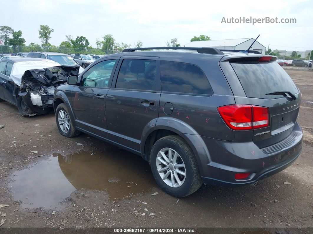 2015 Dodge Journey Sxt Gray vin: 3C4PDCBG6FT627893