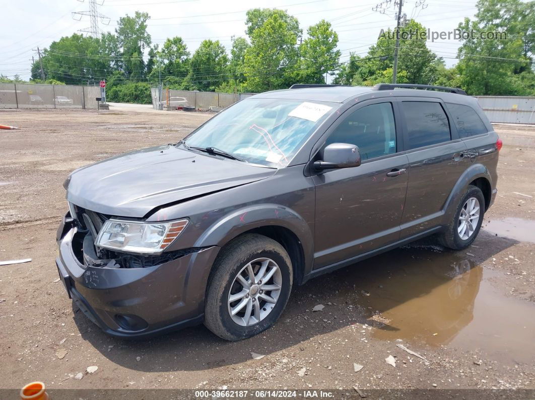 2015 Dodge Journey Sxt Gray vin: 3C4PDCBG6FT627893