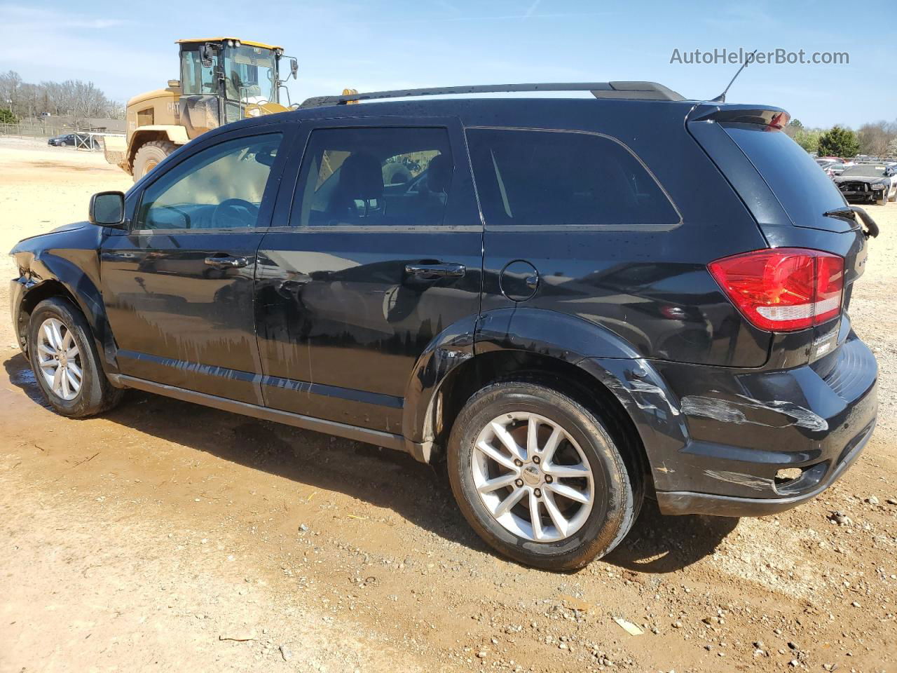 2015 Dodge Journey Sxt Black vin: 3C4PDCBG6FT653846