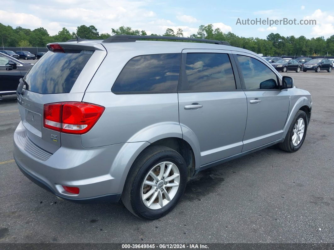 2015 Dodge Journey Sxt Silver vin: 3C4PDCBG6FT690766