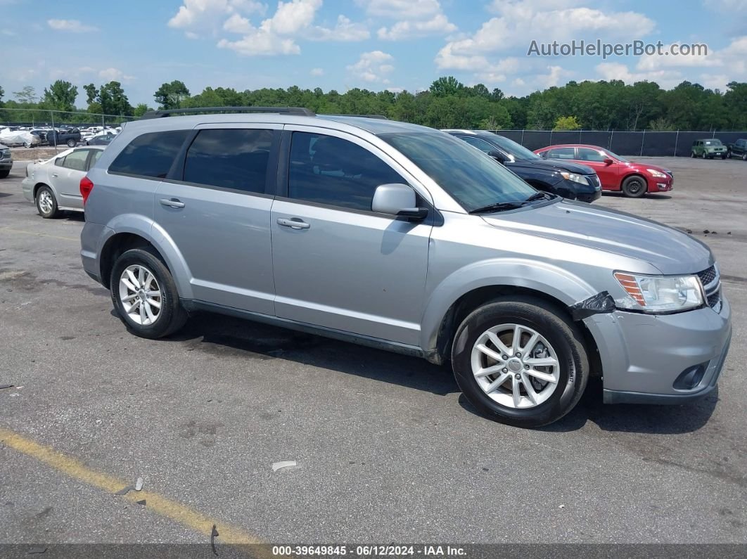 2015 Dodge Journey Sxt Silver vin: 3C4PDCBG6FT690766