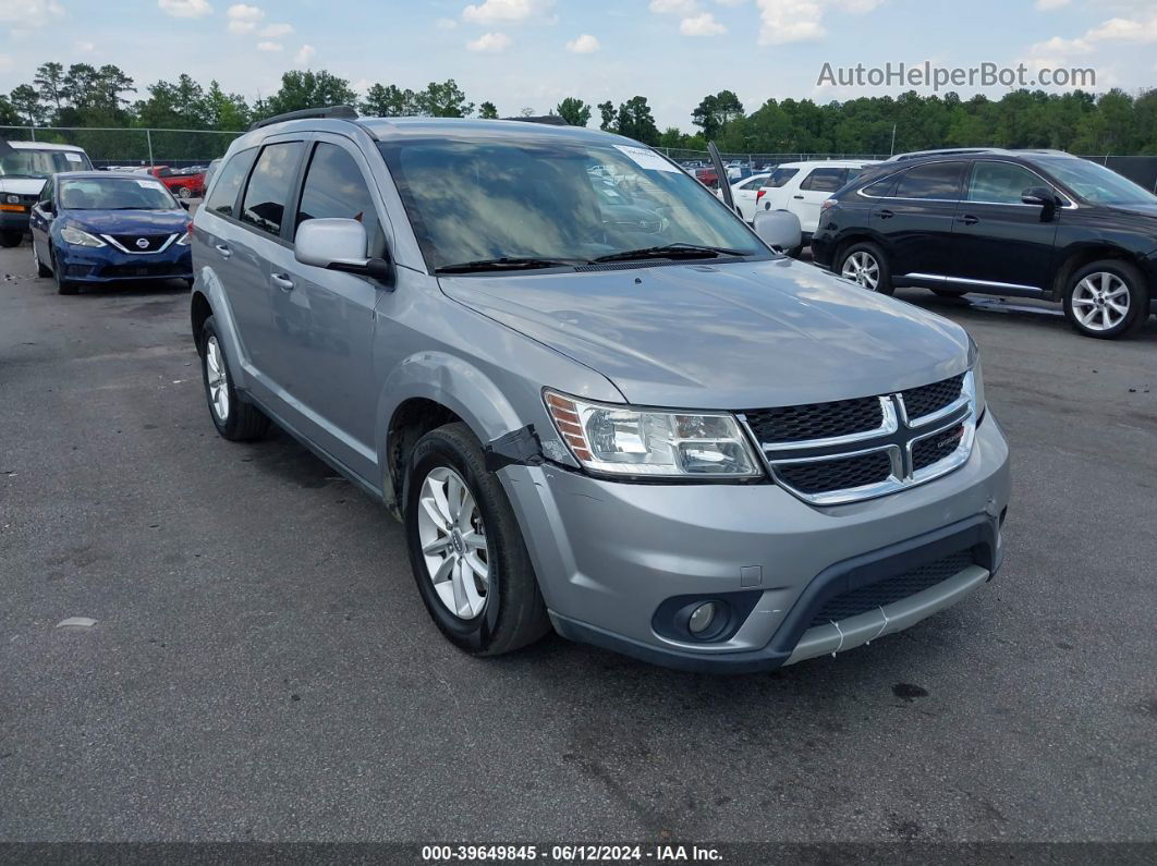 2015 Dodge Journey Sxt Silver vin: 3C4PDCBG6FT690766