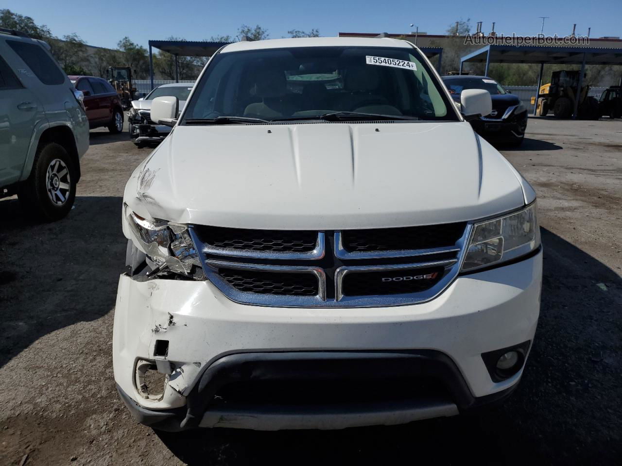 2016 Dodge Journey Sxt White vin: 3C4PDCBG6GT122468