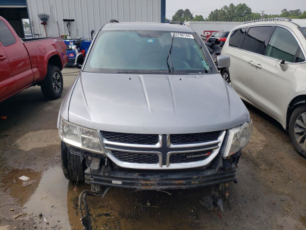 2016 Dodge Journey Sxt Silver vin: 3C4PDCBG6GT126696