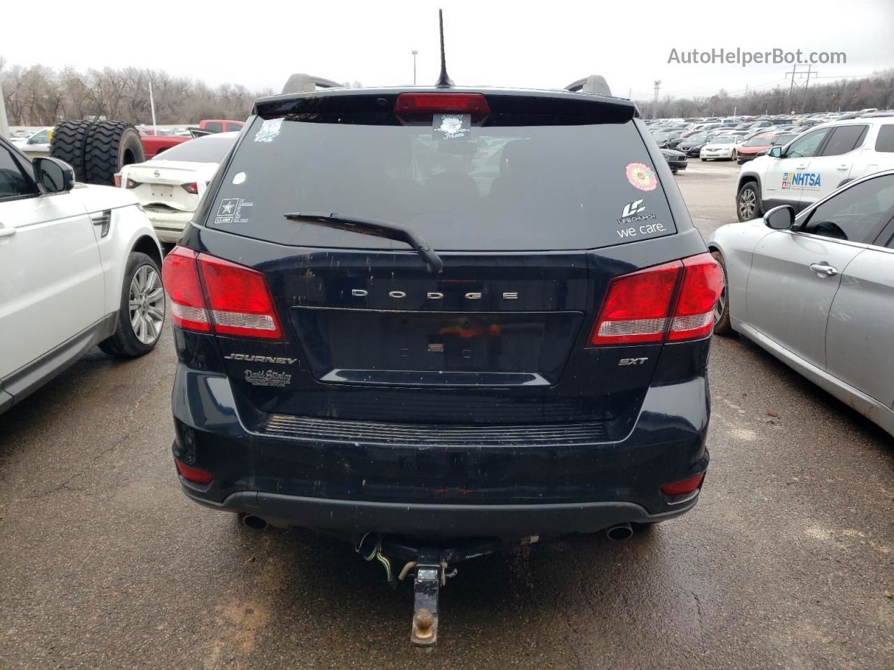 2016 Dodge Journey Sxt Black vin: 3C4PDCBG6GT138931