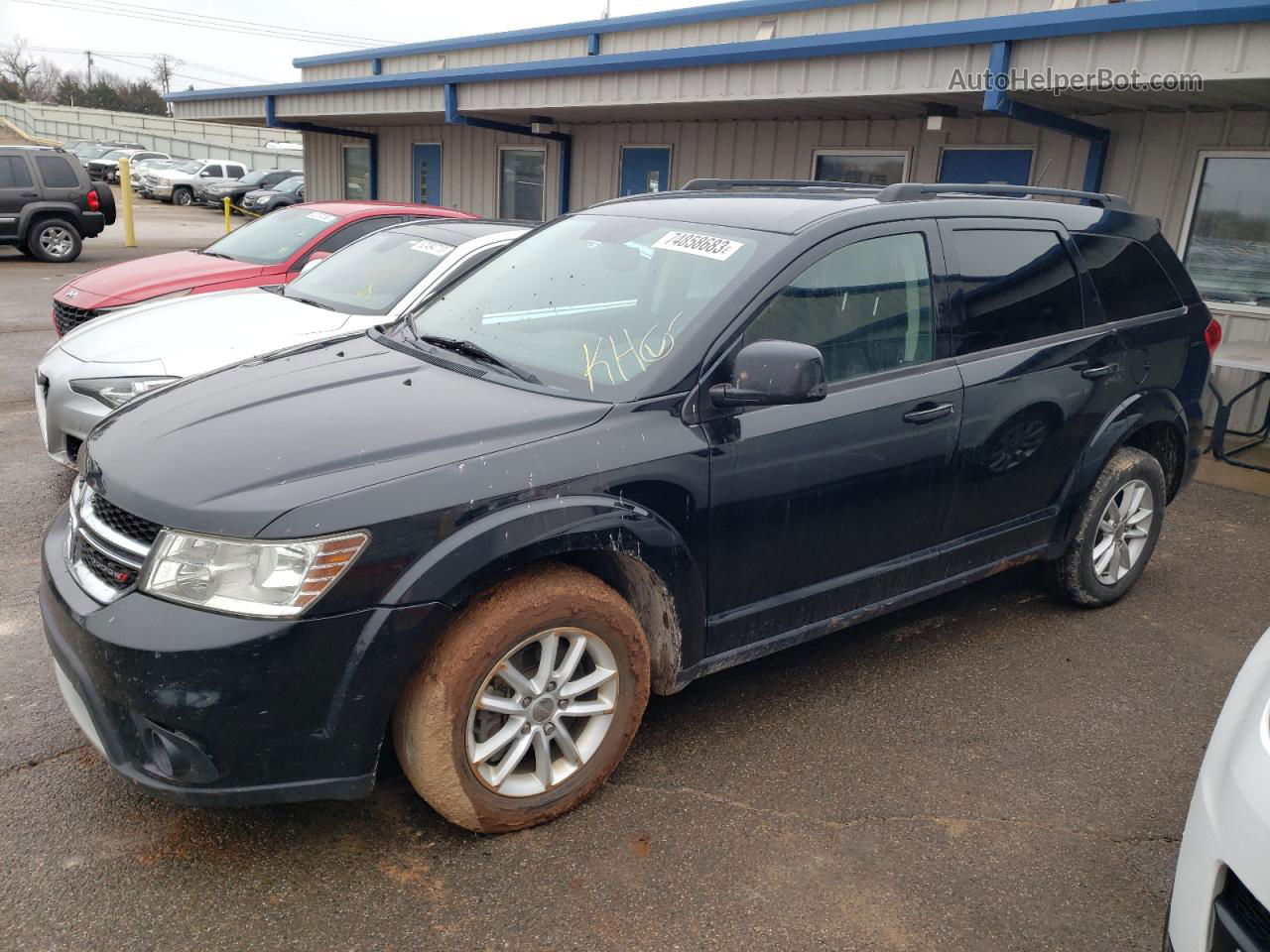 2016 Dodge Journey Sxt Черный vin: 3C4PDCBG6GT138931