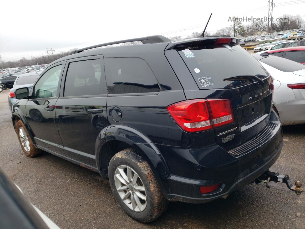 2016 Dodge Journey Sxt Black vin: 3C4PDCBG6GT138931